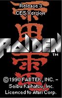 une photo d'Ã©cran de Raiden sur Atari Lynx